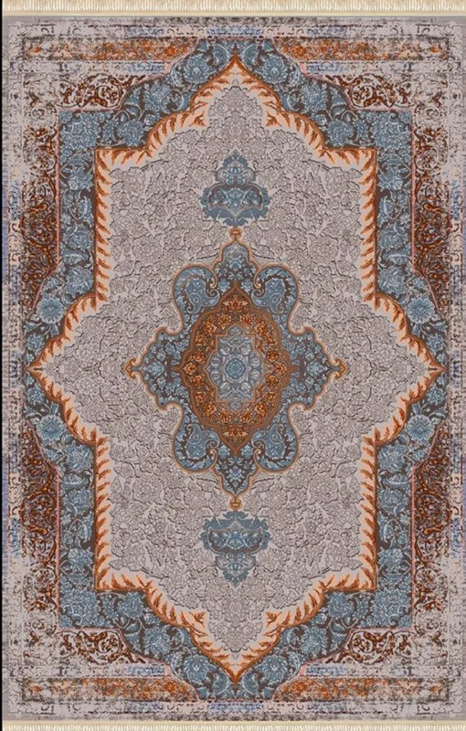 فرش ماشینی ابریشمی Viena طرح 11382